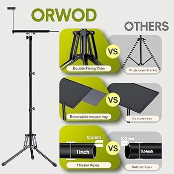 Amazon.com: Projector Stand Tripod Adjustable Height 20 to